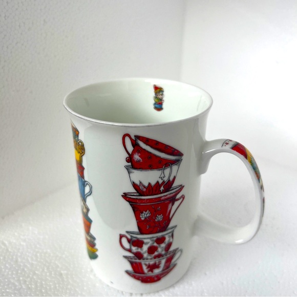 Ashdene Fine Bone China Cup Mug Tea Coffe Pattern Renet Harris 2011 - Picture 8 of 12